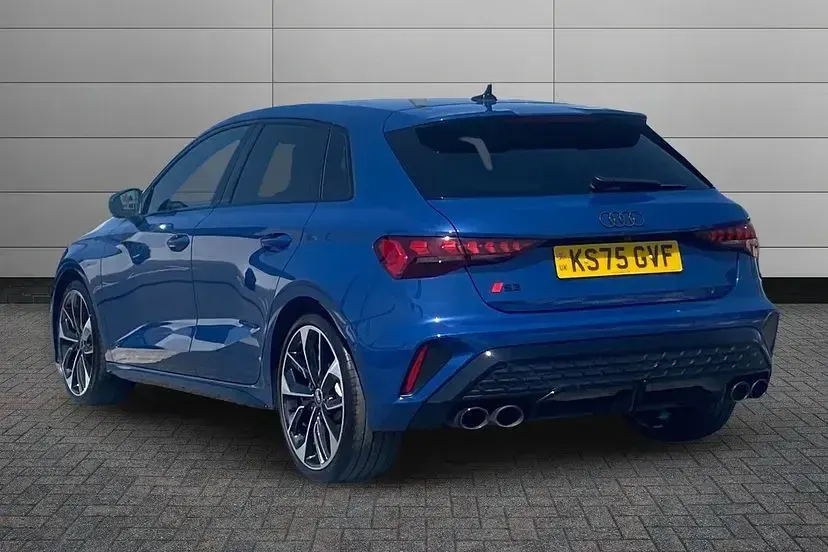 Used Audi S3 Sportback Black Edition 328 HP (241 kW) 2025 Blue Hatchback