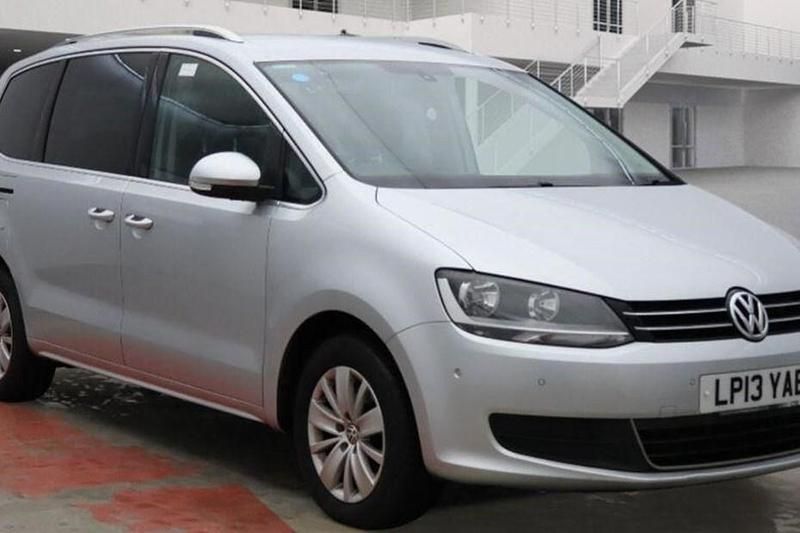 Used VW Sharan SE 140 HP (102 kW) 2013 Silver MPV