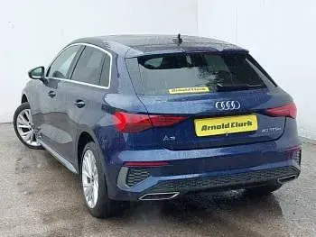 Used Audi A3 e-tron S-Line 204 HP (150 kW) 2022 Blue Hatchback