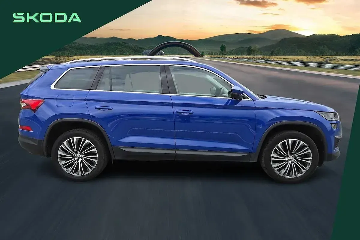 Used Skoda Kodiaq SE L Executive 150 HP (110 kW) 2023 Blue SUV
