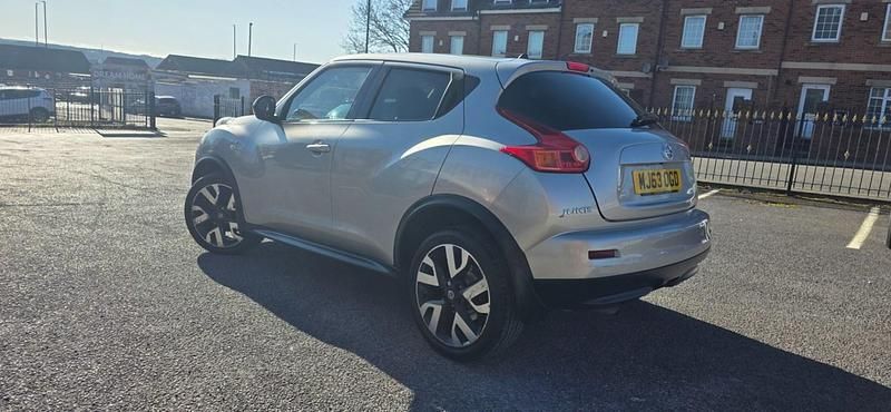 Used Nissan Juke N-TEC 2013 Silver SUV