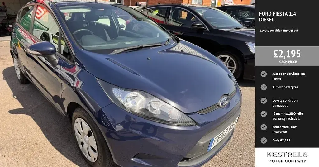 Used Ford Fiesta 70 HP (51 kW) 2012 Hatchback
