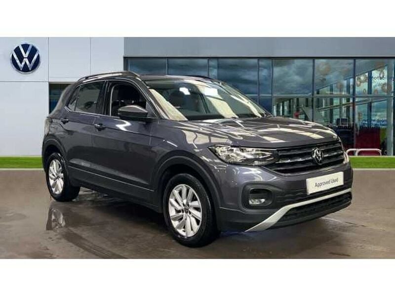 Grey Used 2023 VW T-Cross SE SUV | £16,815 (Good price) - Image 1/4