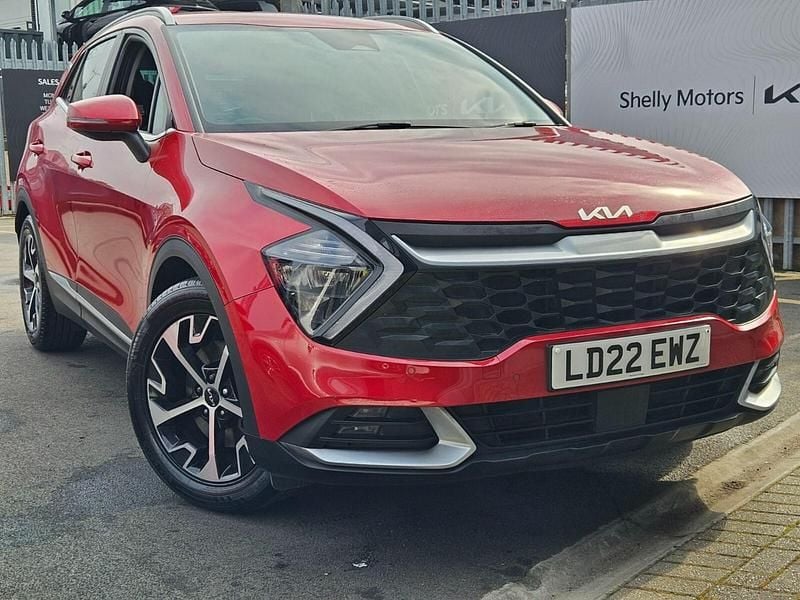 Red Used 2022 Kia Sportage Launch Edition SUV | £20,700 (Fair price) - Image 1/4
