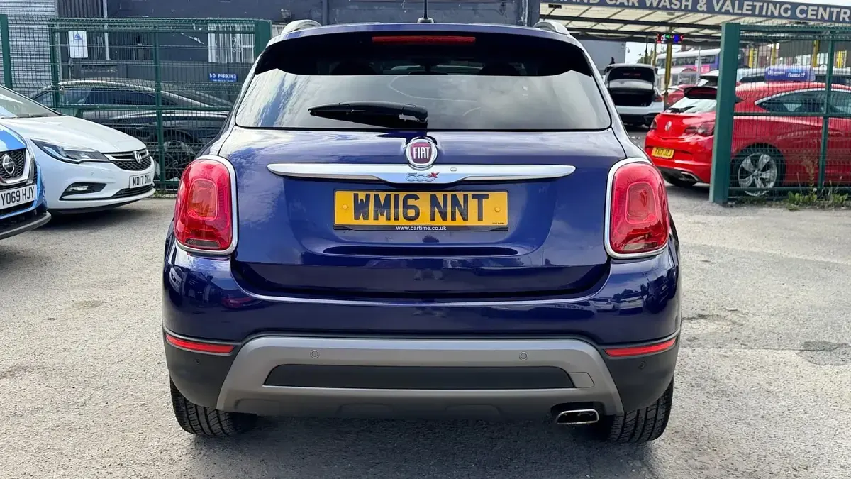 Used Fiat 500X Cross Plus 120 HP (88 kW) 2016 Blue SUV