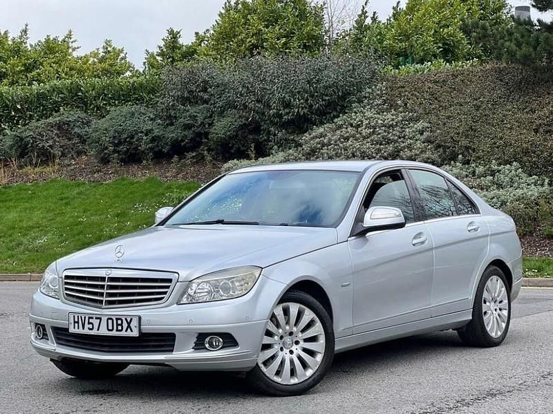 Used Mercedes C350 Elegance 2007 Silver Sedan