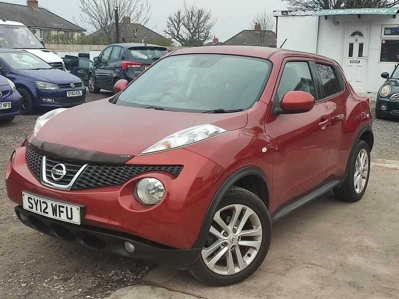 Used Nissan Juke Acenta 2012 Red SUV