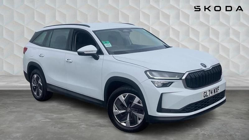 Used Skoda Kodiaq SE 193 HP (141 kW) 2024 Moon white metallic SUV