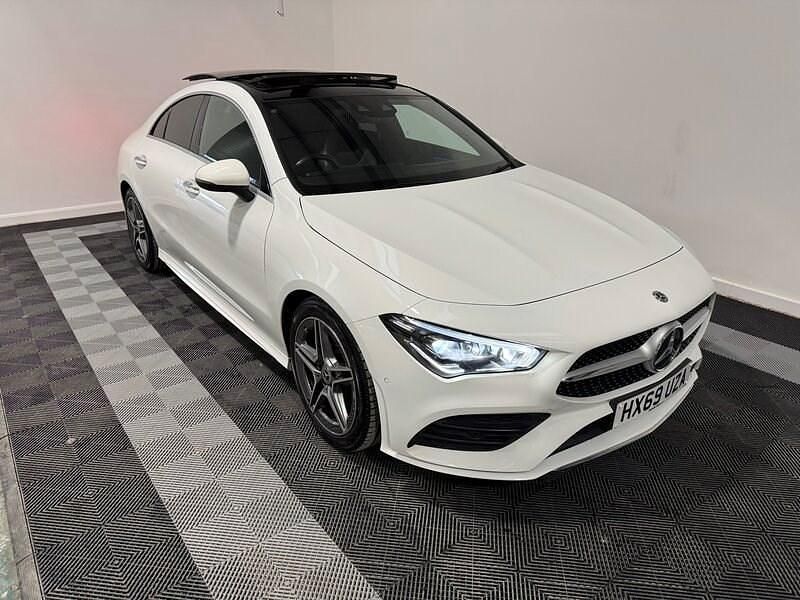Used Mercedes CLA220 AMG Line Premium Plus 190 HP (139 kW) 2019 White Sedan