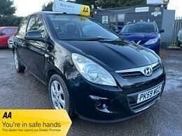 Used Hyundai i20 Comfort 77 HP (56 kW) 2009 Black Hatchback