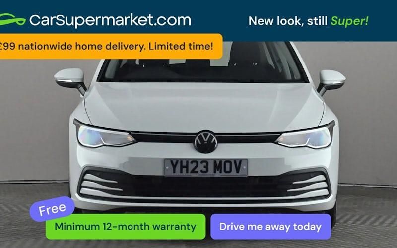Used VW Golf VIII Life 150 HP (110 kW) 2023 White Hatchback