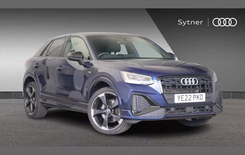 Blue Used 2022 Audi Q2 Black Edition SUV | £23,000 (Fair price) - Image 1/4