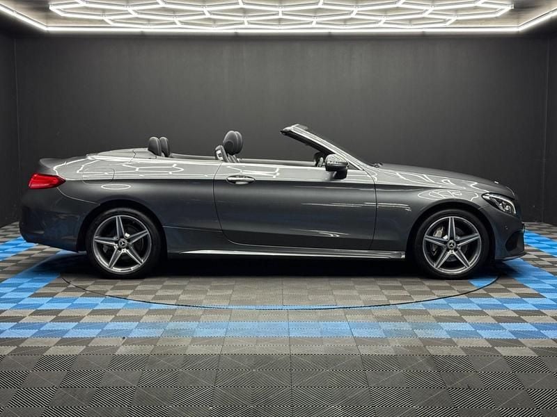 Used Mercedes C220 AMG Line Premium Plus 2017 Grey Cabriolet