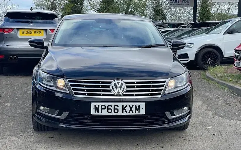 Used VW CC GT 184 HP (135 kW) 2016 Black Sedan