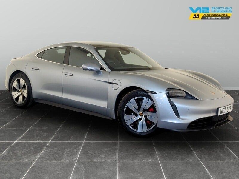 Silver Used 2022 Porsche Taycan Sedan | £48,795 - Image 1/2