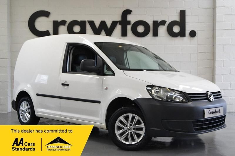 Used VW Caddy 102 HP (75 kW) 2012 White MPV