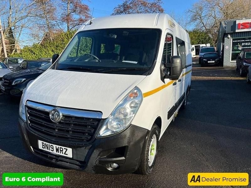 Used Vauxhall Movano 2019 White MPV
