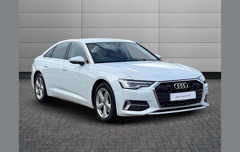 White Used 2024 Audi A6 Sport Sedan | £32,991 (Fair price) - Image 1/4
