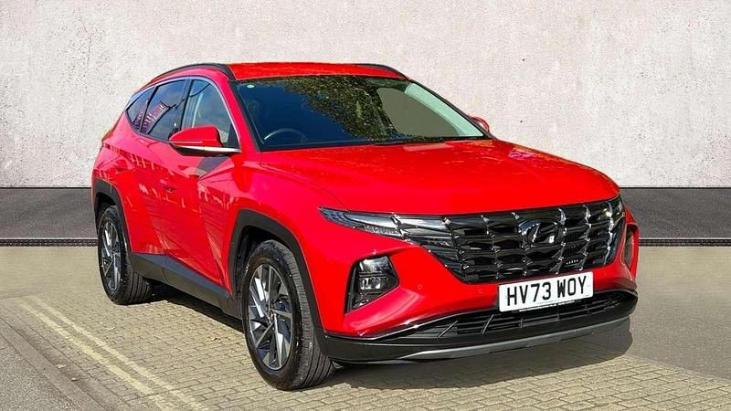 Red Used 2023 Hyundai Tucson Premium SUV | £19,725 (Fair price) - Image 1/4