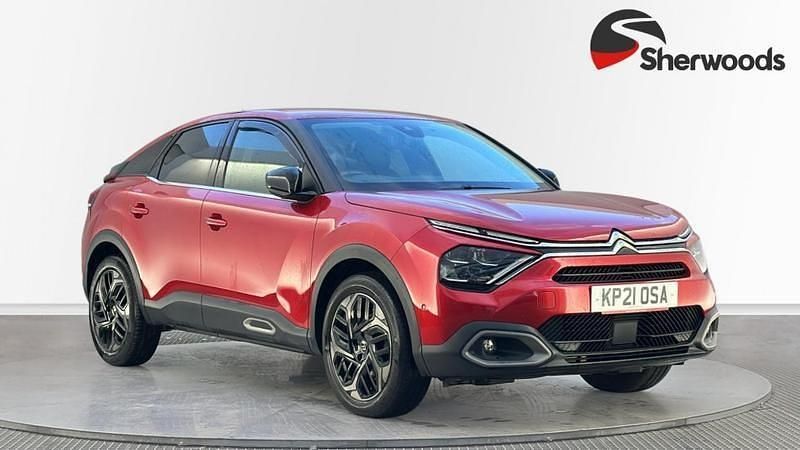 Used Citroën C4 PureTech 130 HP (95 kW) 2021 Red Hatchback