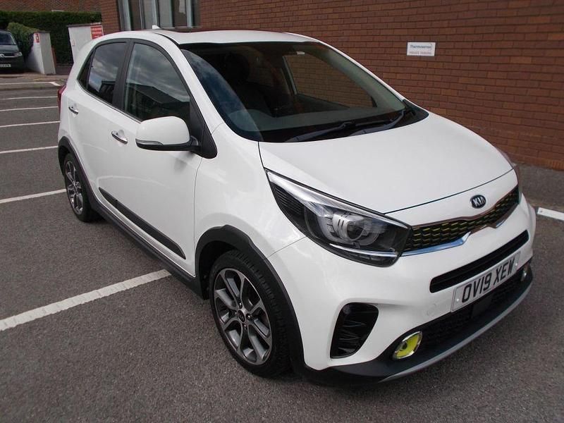 White Used 2019 Kia Picanto X-Line Hatchback | £11,250 (Fair price) - Image 1/4