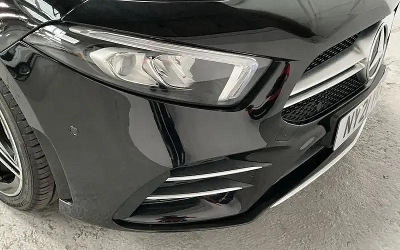 Used Mercedes A35 AMG Executive 306 HP (225 kW) 2021 Black Hatchback