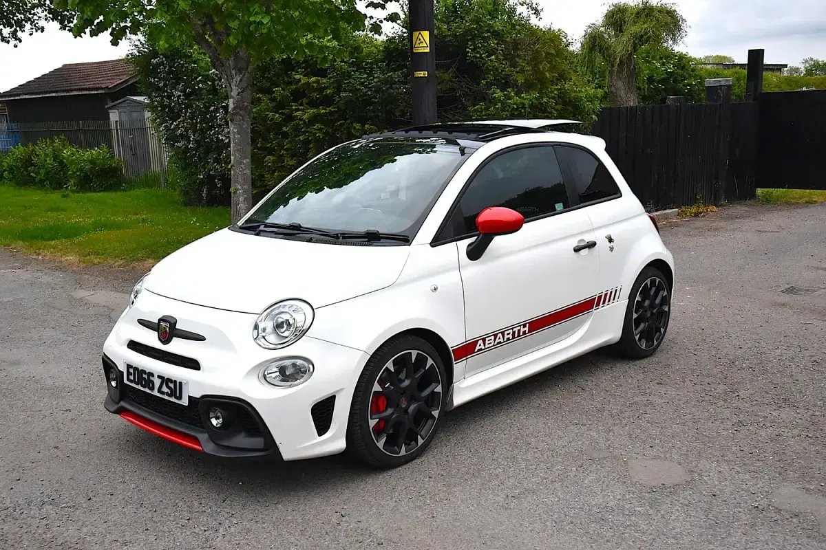 Used Abarth 595 Competizione 180 HP (132 kW) 2016 White Hatchback