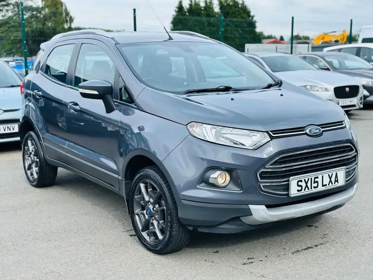 Used Ford Ecosport Titanium 125 HP (91 kW) 2015 Grey SUV