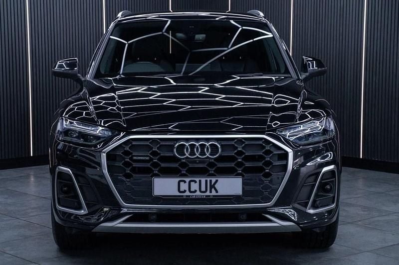 Begagnad Audi Q5 S-Line 204 HK (150 kW) 2021 Svart SUV