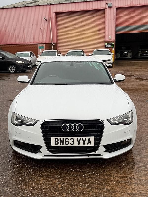 White Used 2013 Audi A5 S-Line Coupe | £8,850 (Good price) - Image 1/4