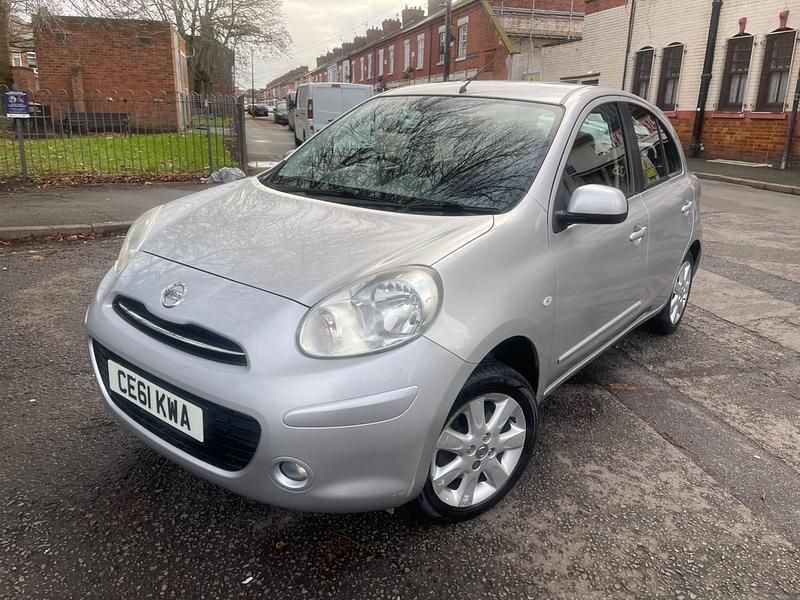 Silver Used 2011 Nissan Micra Acenta Hatchback | £2,295 (Super price) - Image 1/4