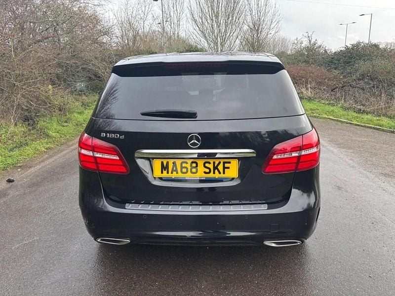 Used Mercedes B180 AMG line 2018 Black MPV