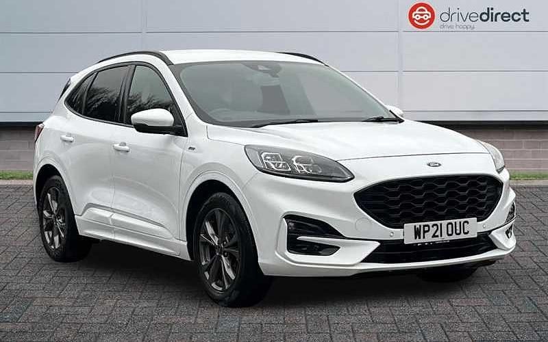 Used Ford Kuga ST-Line 120 HP (88 kW) 2021 White SUV