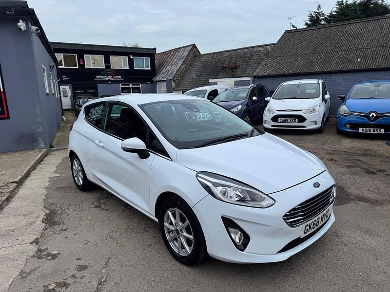 Used Ford Fiesta Zetec 2018 White Hatchback