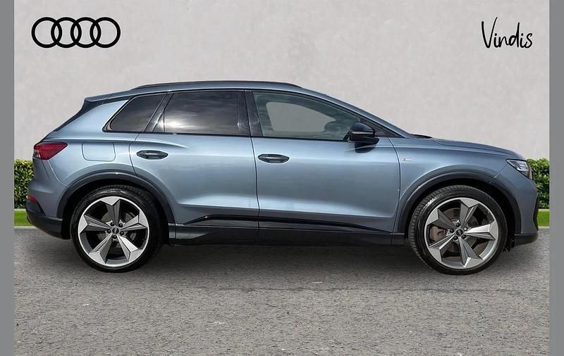 Used Audi Q4 e-tron Advanced Plus 219 kW (299 HP) 2022 Blue SUV