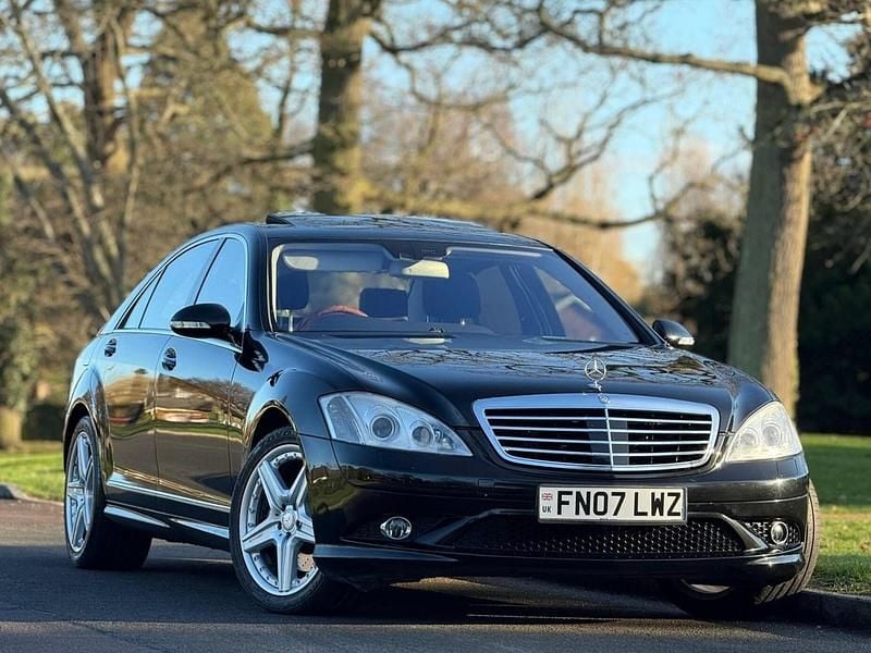 Used Mercedes S500L 388 HP (285 kW) 2007 Black Sedan