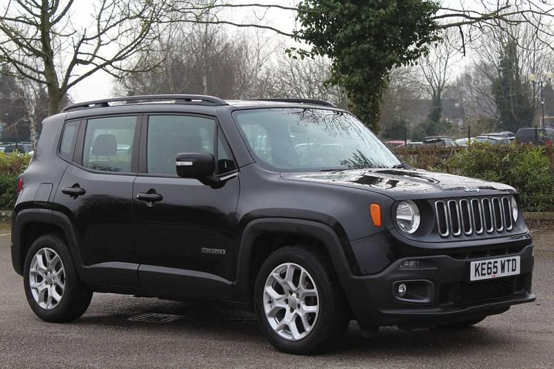 Black Used 2015 Jeep Renegade Longitude SUV | £7,290 (Fair price) - Image 1/4