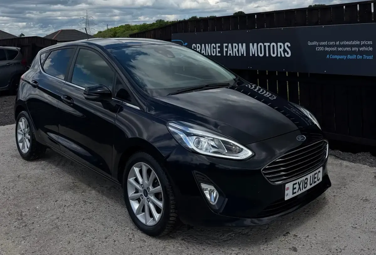 Used Ford Fiesta Titanium 120 HP (88 kW) 2018 Black Hatchback