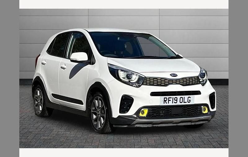 Used Kia Picanto X-Line 83 HP (61 kW) 2019 White Hatchback