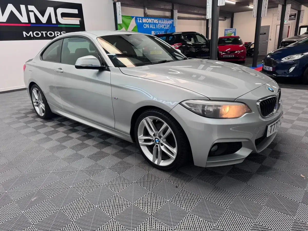 Used BMW 220 M Sport 181 HP (133 kW) 2014 Silver Coupe