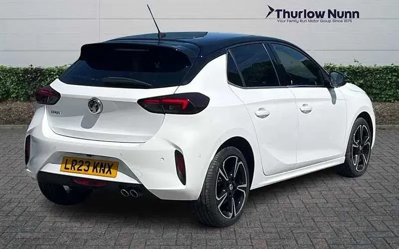 Used Vauxhall Corsa Ultimate 131 HP (96 kW) 2023 Arctic white Hatchback