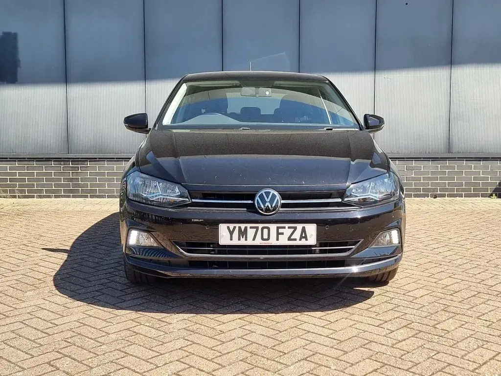 Used VW Polo Match 94 HP (69 kW) 2020 Black Hatchback