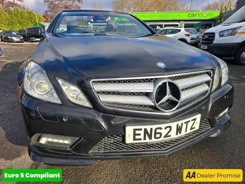 Used Mercedes E250 2013 Black Cabriolet