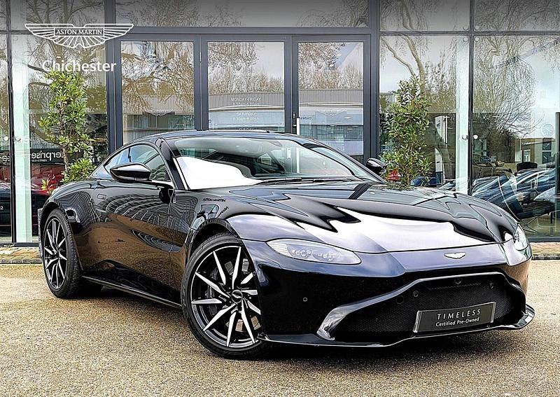 Black Used 2020 Aston Martin V8 Vantage Coupe | £79,950 (Fair price) - Image 1/4