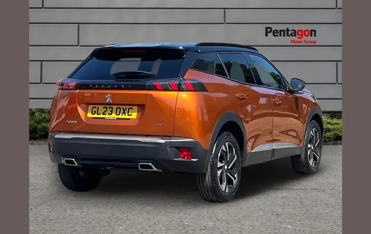 Used Peugeot 2008 GTi 128 HP (94 kW) 2023 Orange SUV