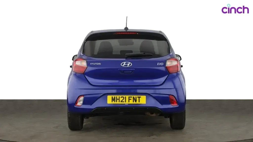 Used Hyundai i10 Premium 2021 Blue Hatchback