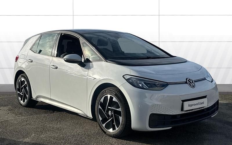 Used VW ID.3 Pro Performance 150 kW (204 HP) 2021 White Hatchback
