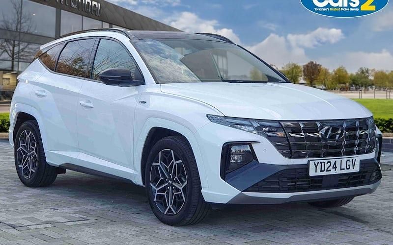 Used Hyundai Tucson N Line 230 HP (169 kW) 2024 White SUV