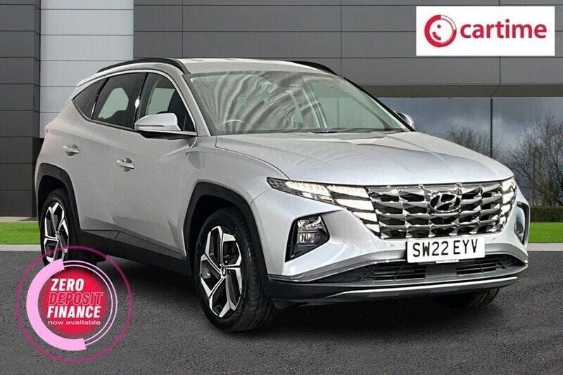 Silver Used 2022 Hyundai Tucson Premium SUV | £22,099 (Super price) - Image 1/3