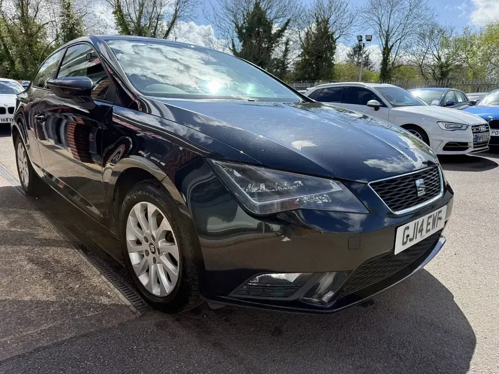 Used Seat Leon Sport 105 HP (77 kW) 2014 Black Coupe